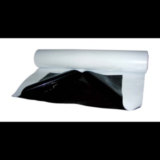 FOLIE SILOZ ALB-NEGRU 16000X0.18X45